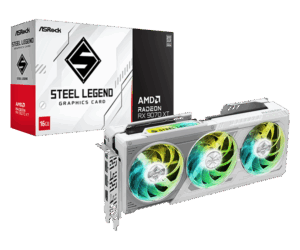 ASRock AMD Radeon RX 9070 XT Steel Legend 16GB videokártya